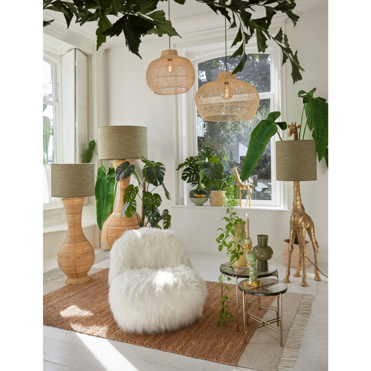 Charita Ø46 Nature suspension De Light & Living - 