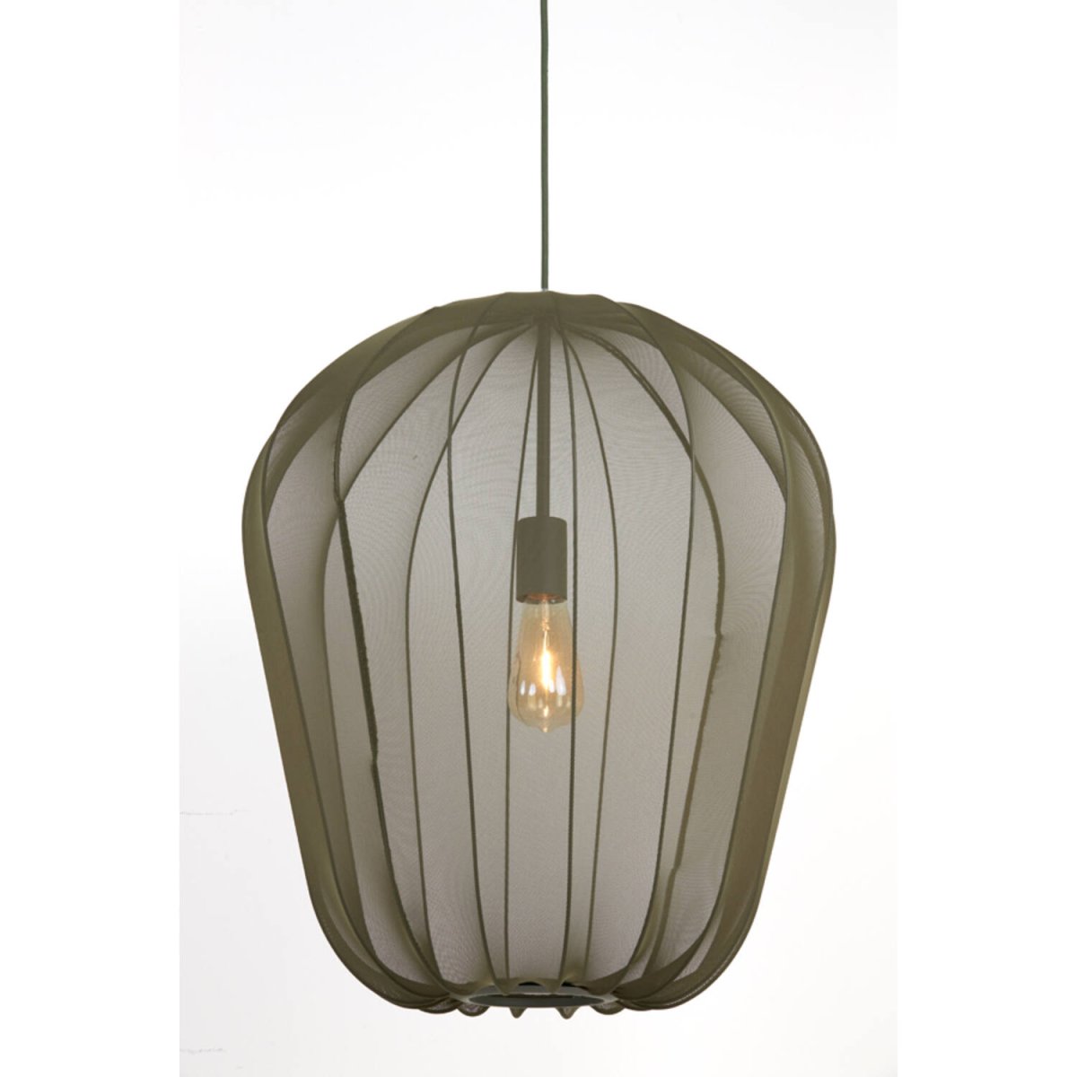 Plumeria Ø50 Vert foncé suspension De Light & Living - 