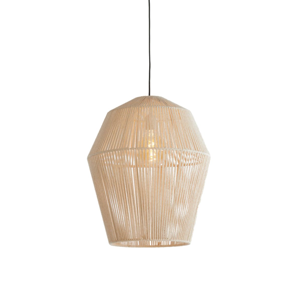 Deya Ø45 Blanc crémeux suspension De Light & Living - 