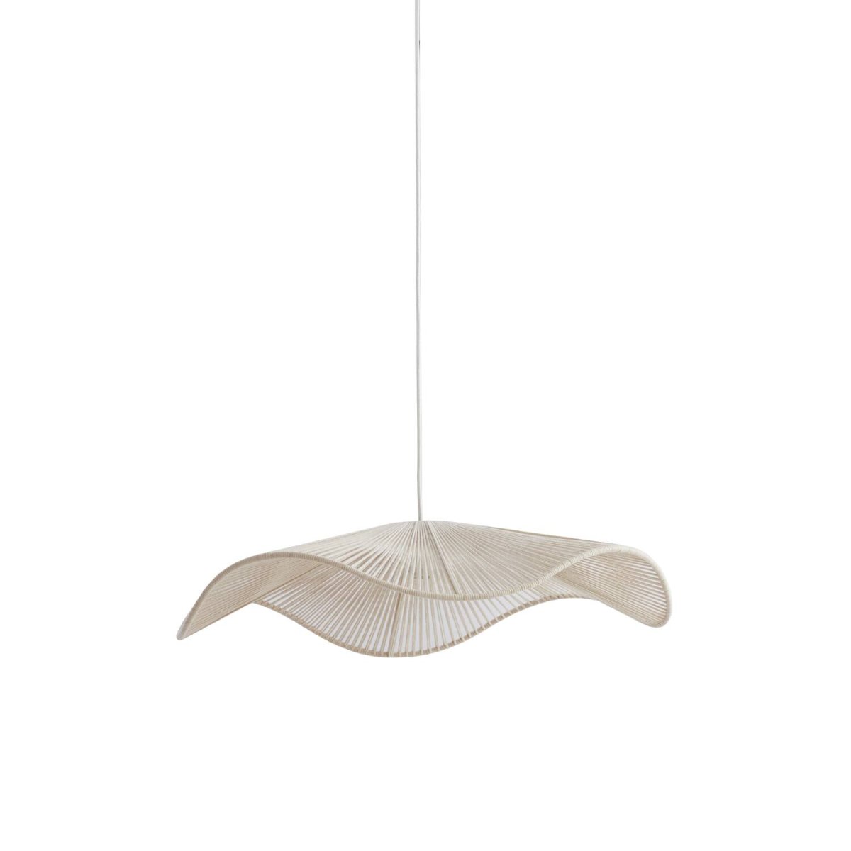 Rafa Ø70 Blanc crémeux suspension De Light & Living - 