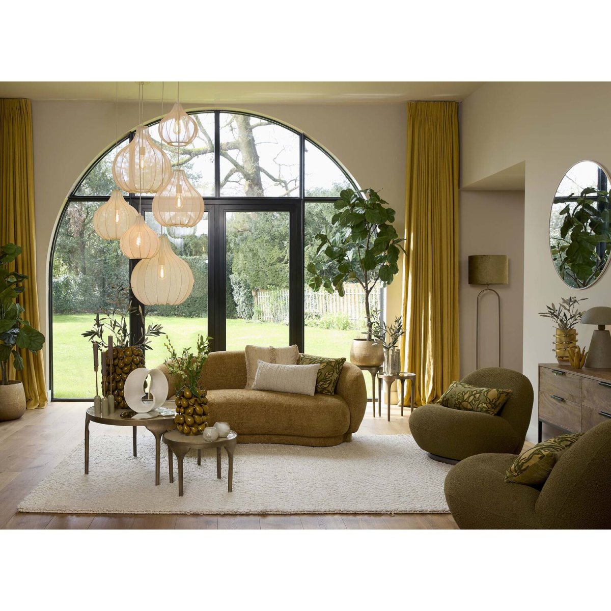 Elati Ø50 Sable suspension De Light & Living - 