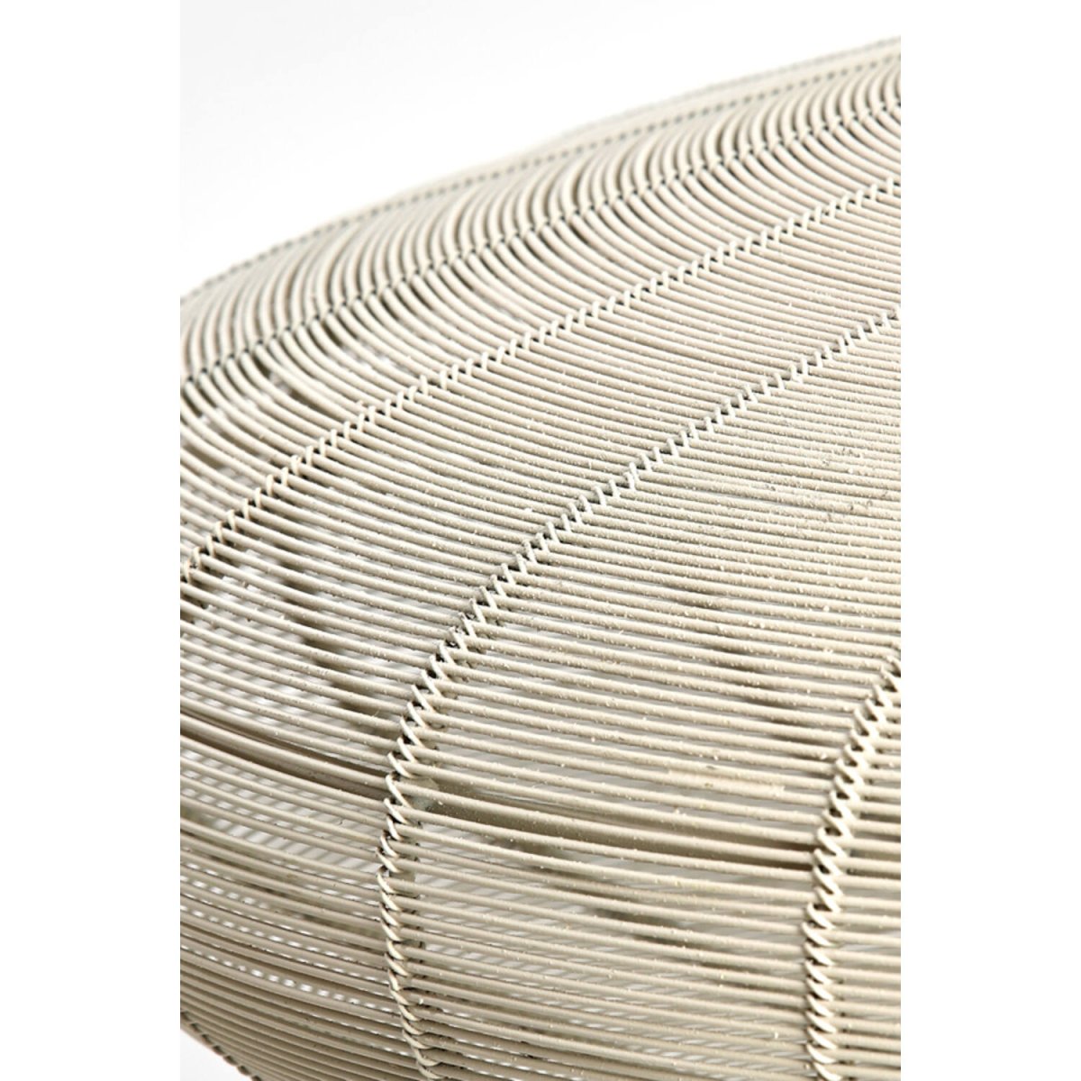 Bahoto Ø50 Blanc crémeux suspension De Light & Living - 