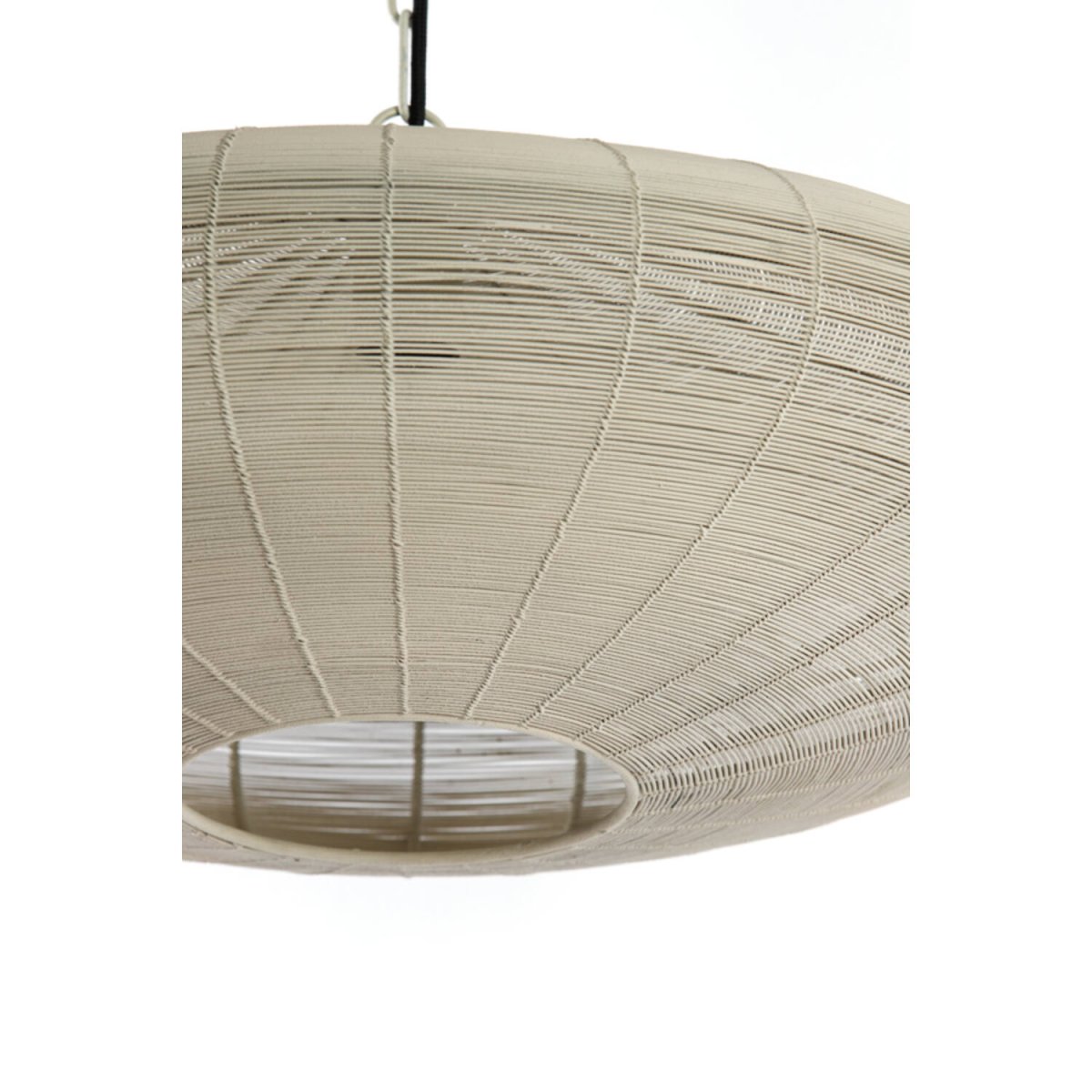 Bahoto Ø60 Blanc crémeux suspension De Light & Living - 