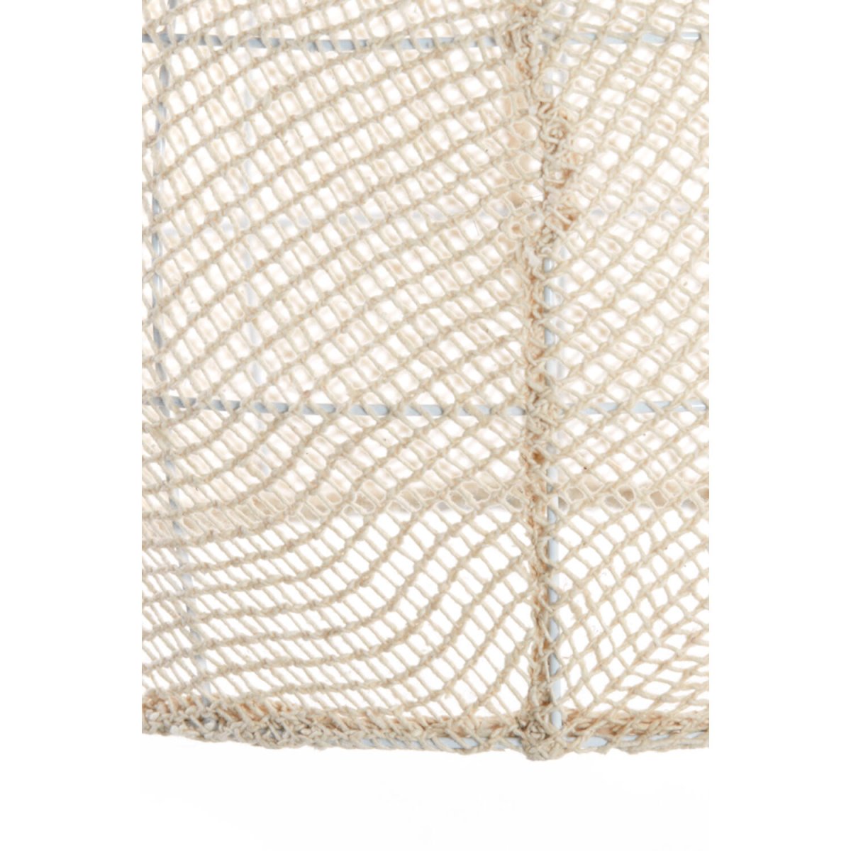 Makassar Ø50 Blanc crémeux suspension De Light & Living - 