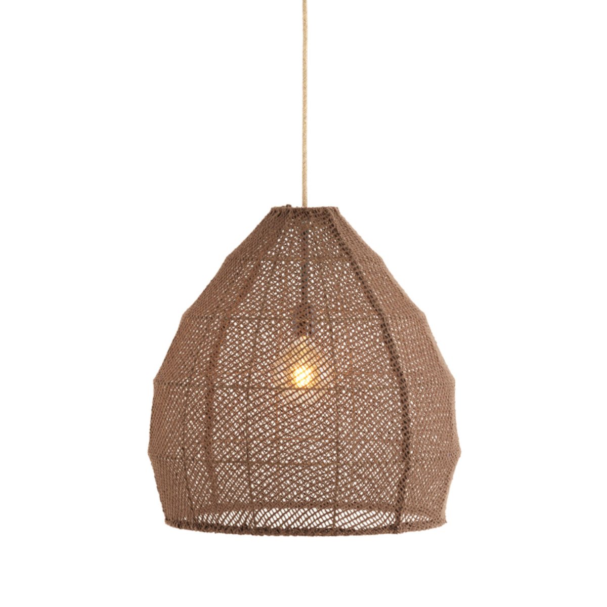 Makassar Ø50 Brun suspension De Light & Living - 