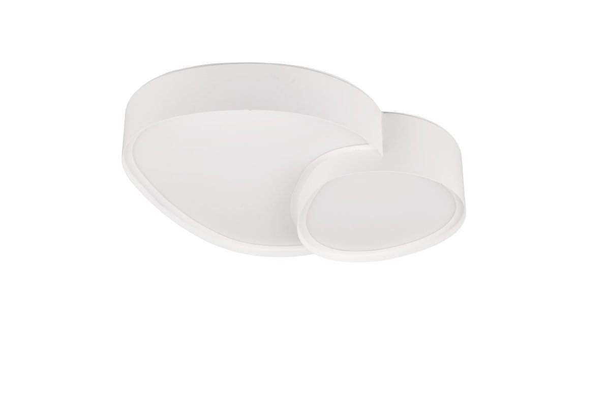 Rise 43cm Blanc plafonnier De Trio Lighting - 