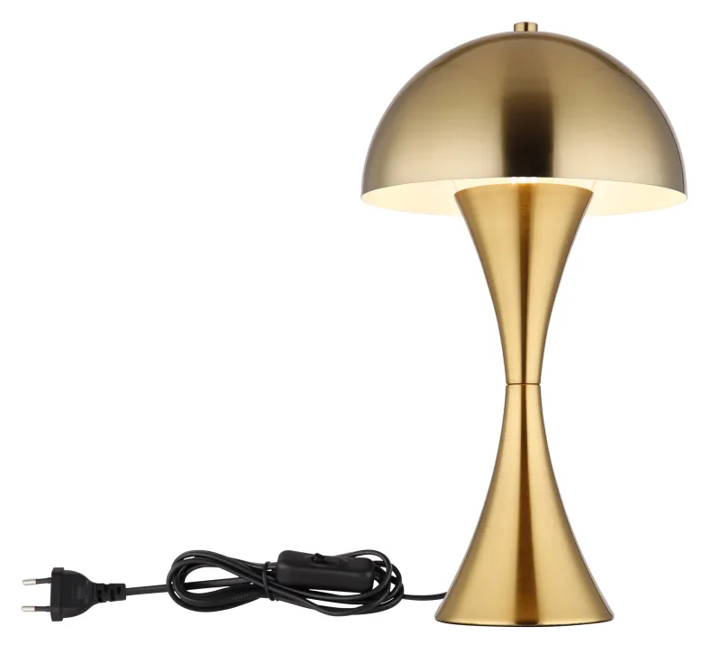 Dima 36cm Or lampe de table De Globo Lighting - Perfekt f&ouml;r moderna milj&ouml;er, d&auml;r den ger en sofistikerad touch samtidigt som den sprider behagligt ljus.