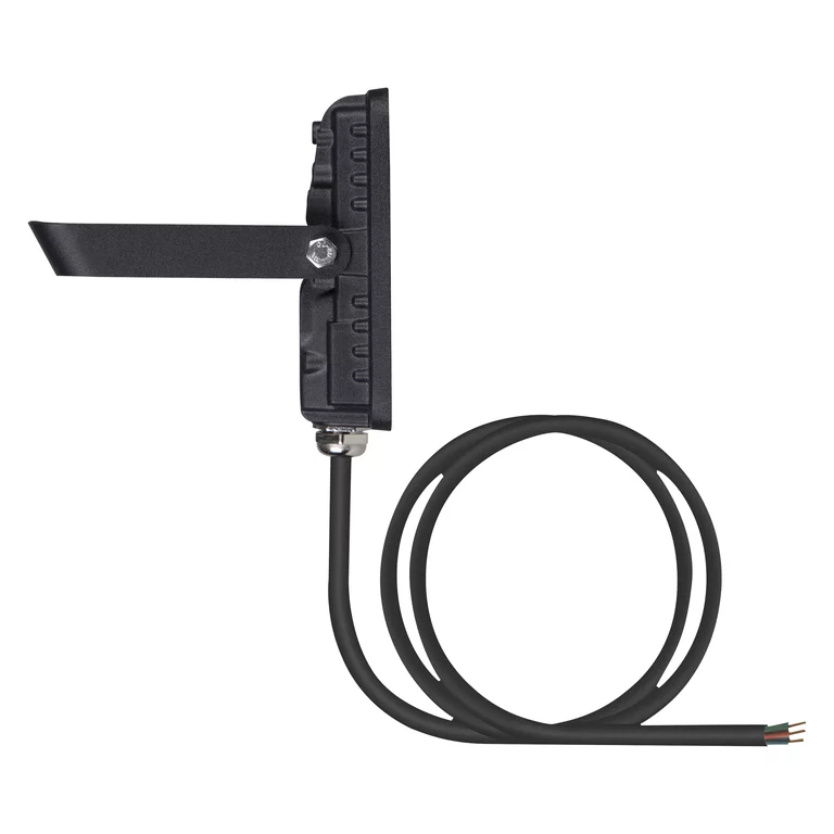 Floodlight Essential 10W Noir lampe d’extérieur De Ledvance - Gr&acirc;ce &agrave; son indice de protection IP65, il est parfait pour une utilisation en ext&eacute;rieur et peut r&eacute;sister aux conditions m&eacute;t&eacute;orologiques difficiles.