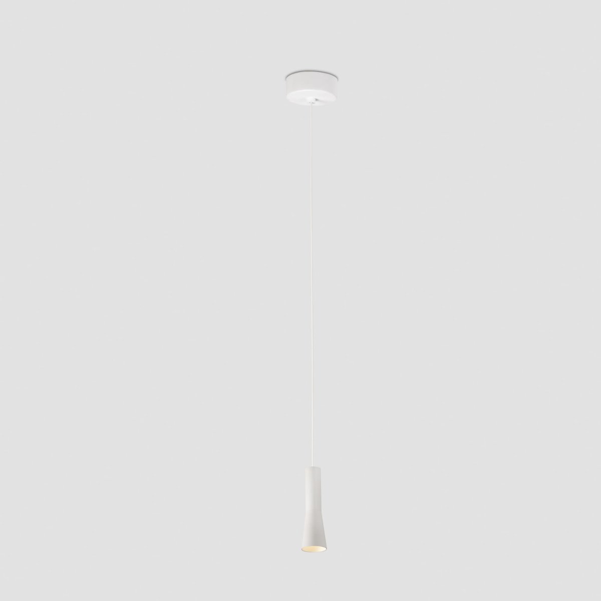 Nina Ø4 Blanc suspension De Faro Barcelona - Nina est une suspension blanche &agrave; technologie LED int&eacute;gr&eacute;e au design &eacute;l&eacute;gant et minimaliste.
