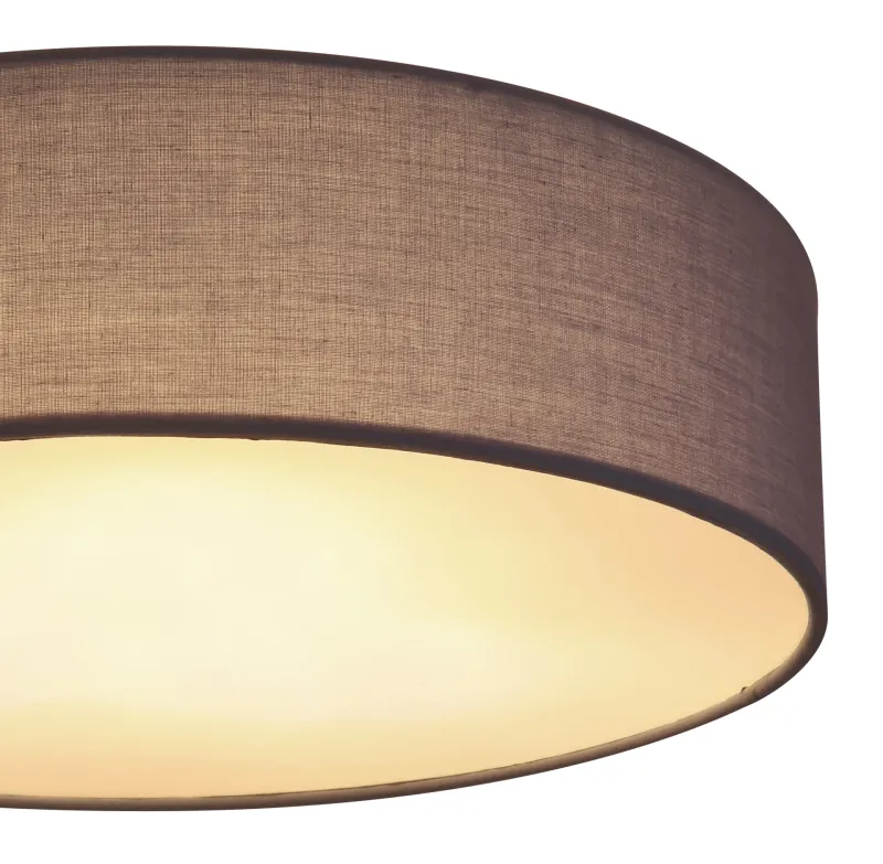 Sanna Ø40 Anthracite plafonnier De Globo Lighting - Den stilrena plafonden&nbsp;Sanna passar perfekt in i olika inredningsstilar.