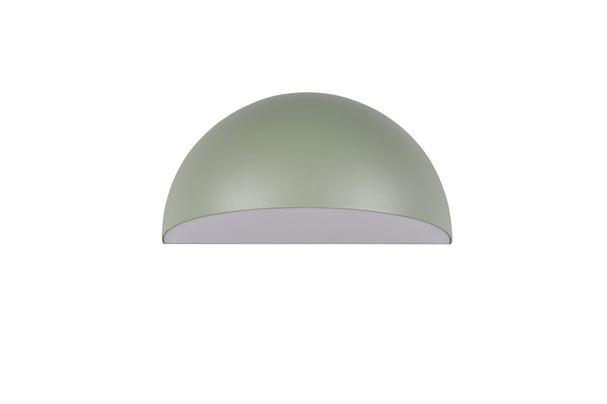 Maas 27cm Vert lampe d’extérieur De Trio Lighting - L'&eacute;clairage orient&eacute; vers le bas cr&eacute;e une atmosph&egrave;re chaleureuse et cosy sur la fa&ccedil;ade ou la terrasse.