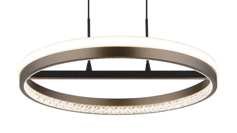 Della Ø40 Gris suspension De Globo Lighting - Perfekt f&ouml;r vardagsrum och matsalar, d&auml;r den skapar en inbjudande atmosf&auml;r och en modern touch.