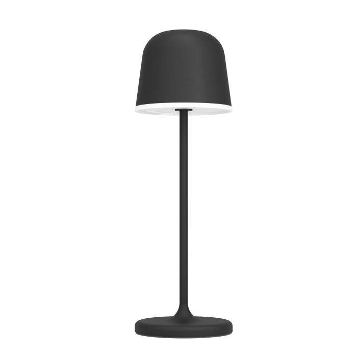 Mannera 34cm Noir portable De Eglo - Grâce au variateur tactile intégré, vous pouvez régler la lumière sur trois niveaux pour créer la sensation idéale, d'une lueur douce et chaleureuse à une lumière plus fonctionnelle.