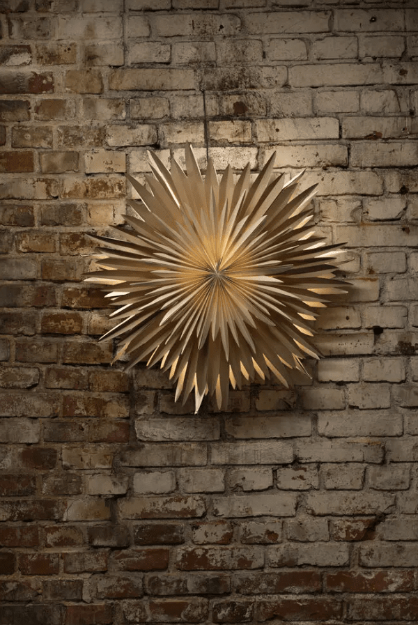 Étoile En Papier Ø80 Brun De Konstsmide - Illuminez l'obscurit&eacute; du mois de d&eacute;cembre avec cette magnifique &eacute;toile en papier dans une nuance de marron.