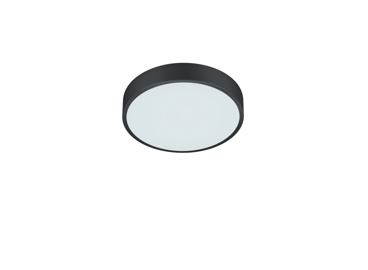 Waco Ø30 Noir plafonnier De Trio Lighting - 