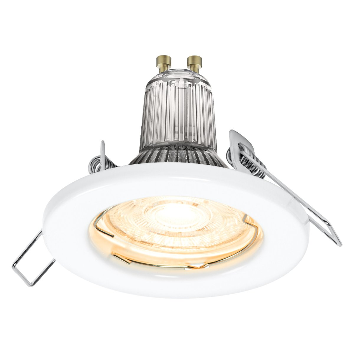 Spot Essential 5x2.6W GU10 Blanc De Ledvance - Avec un indice de protection IP20, ils sont destin&eacute;s &agrave; une utilisation en int&eacute;rieur et offrent une solution &eacute;l&eacute;gante pour l'&eacute;clairage g&eacute;n&eacute;ral ou l'&eacute;clairage d'accentuation.