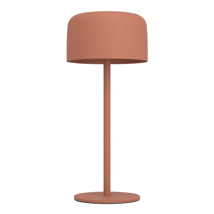 Roccanova 30cm ROUGE lampe solaire De Eglo - Roccanova est une lampe de table élégante à énergie solaire qui allie forme et fonction pour une utilisation intérieure et extérieure.