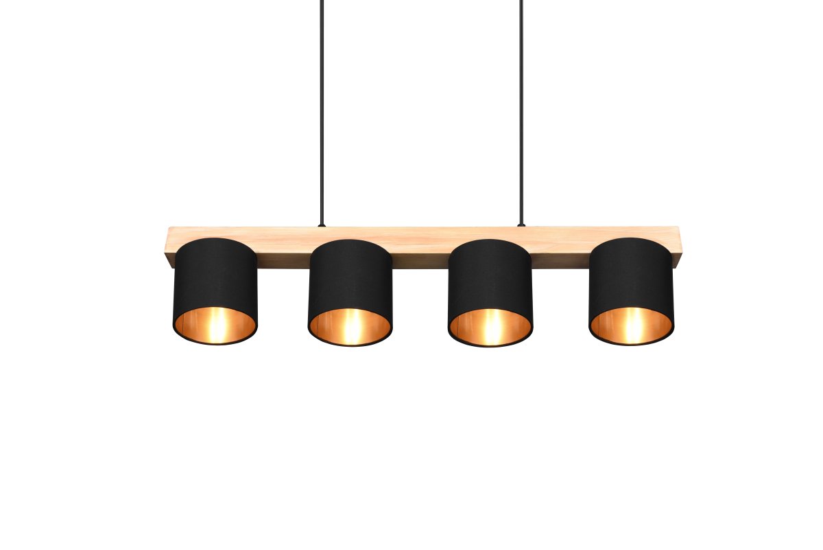 Cameron 75cm Noir suspension De Trio Lighting - 