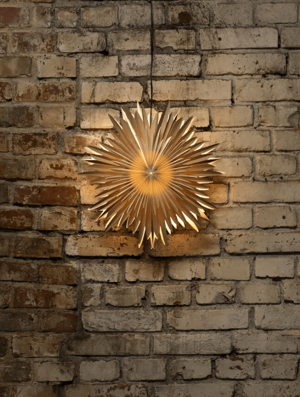 Étoile En Papier Ø46 Brun De Konstsmide - Illuminez l'obscurit&eacute; du mois de d&eacute;cembre avec cette magnifique &eacute;toile en papier dans une nuance de marron.