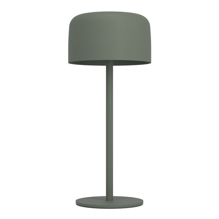 Roccanova 30cm Vert lampe solaire De Eglo - Roccanova est une lampe de table élégante à énergie solaire qui allie forme et fonction pour une utilisation intérieure et extérieure.