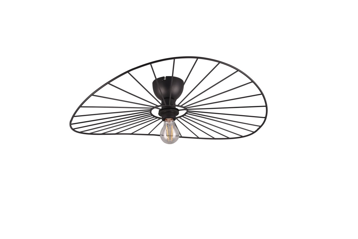 Chapeau Ø60 Noir plafonnier De Trio Lighting - 