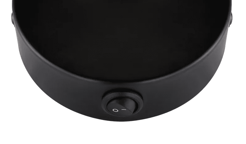 Jay 12cm Noir lampe de lecture De Globo Lighting - Alliant m&eacute;tal noir, finition mate et verre fum&eacute;, elle offre un style sophistiqu&eacute;, id&eacute;al pour un salon, une chambre ou un couloir.