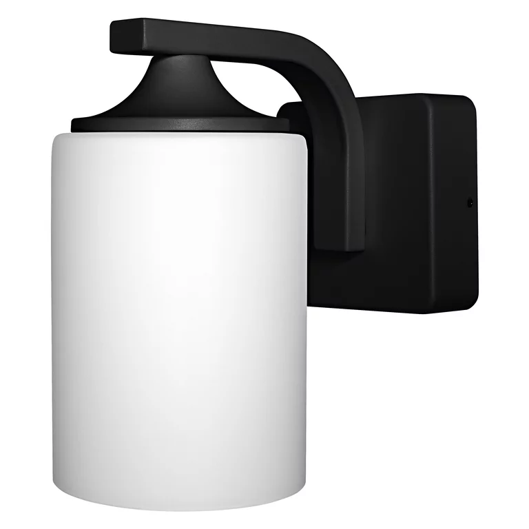 Lantern Cylinder Noir lampe d’extérieur De Ledvance - Il est fabriqu&eacute; en aluminium moul&eacute; sous pression pour une grande durabilit&eacute; et dispose d'un diffuseur en verre d&eacute;poli tremp&eacute; qui fournit une lumi&egrave;re douce et agr&eacute;able.