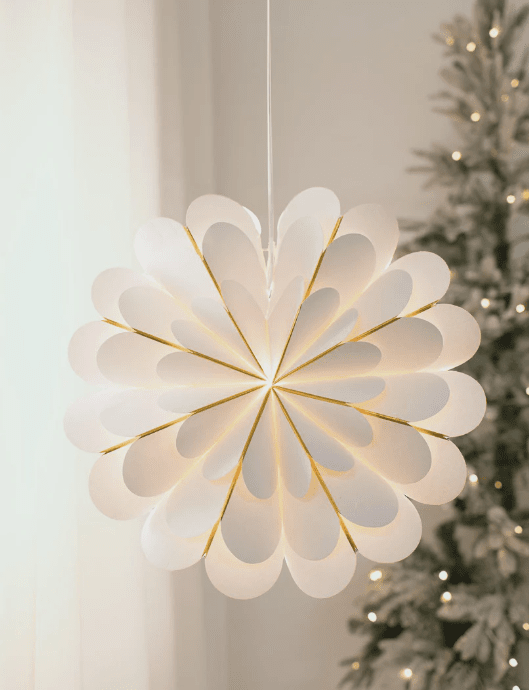 Marigold Ø45 Blanc De Markslöjd - Livr&eacute; avec un c&acirc;ble de 3,5 m avec interrupteur d'alimentation et prise.