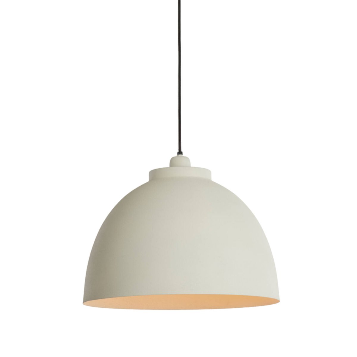 Kylie Ø45 Blanc crémeux suspension De Light & Living - 