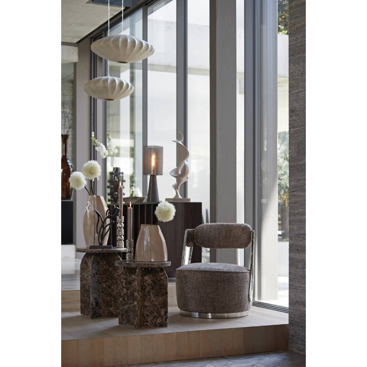 Fay Ø50 Brun suspension De Light & Living - 