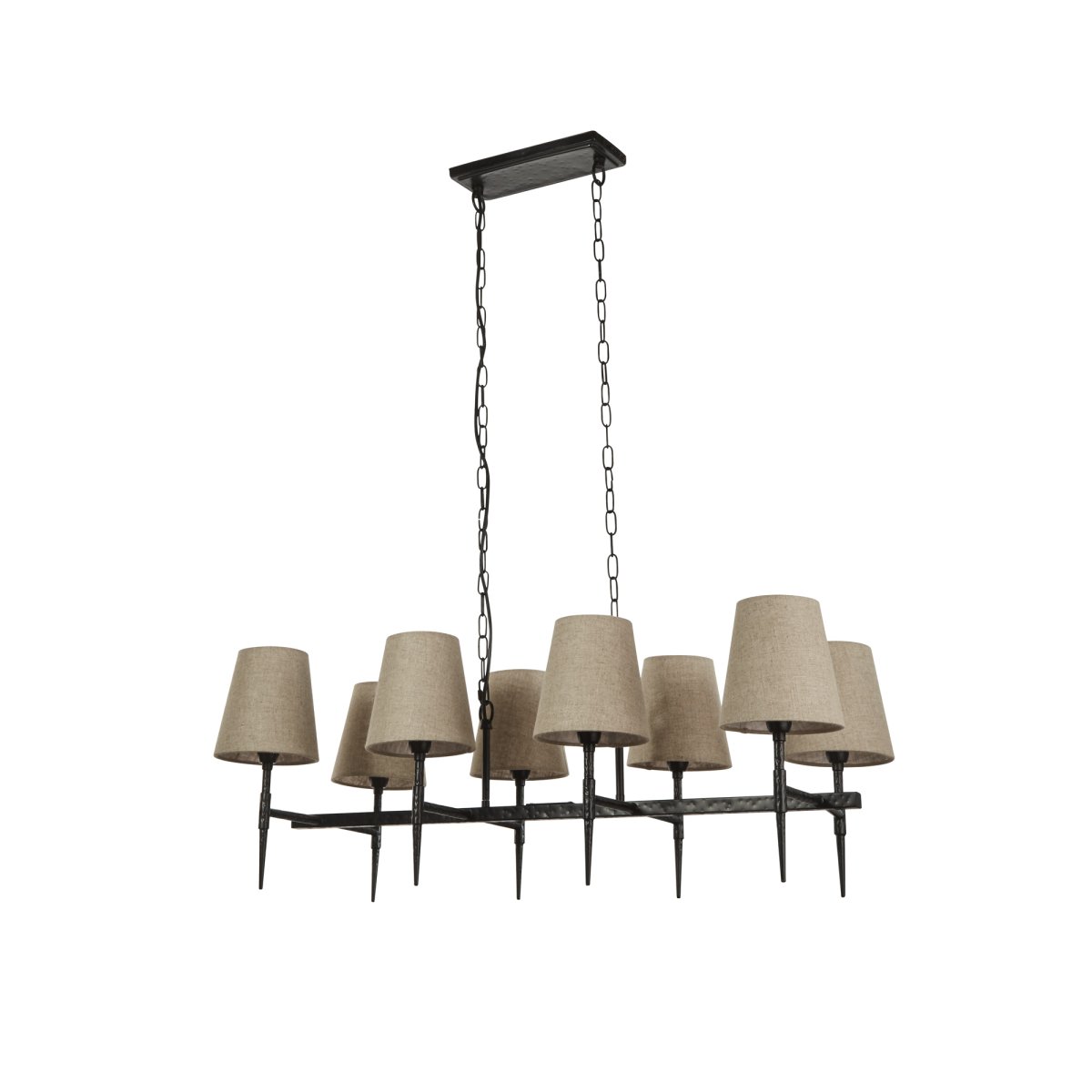 Gothic 90cm Noir suspension De Searchlight - Grâce à sa hauteur réglable, la suspension s'adapte facilement à l'espace : suspendue au-dessus de la table à manger pour une ambiance chaleureuse et chaleureuse, ou plus haut dans le salon pour créer une pièce maîtresse saisissante.
