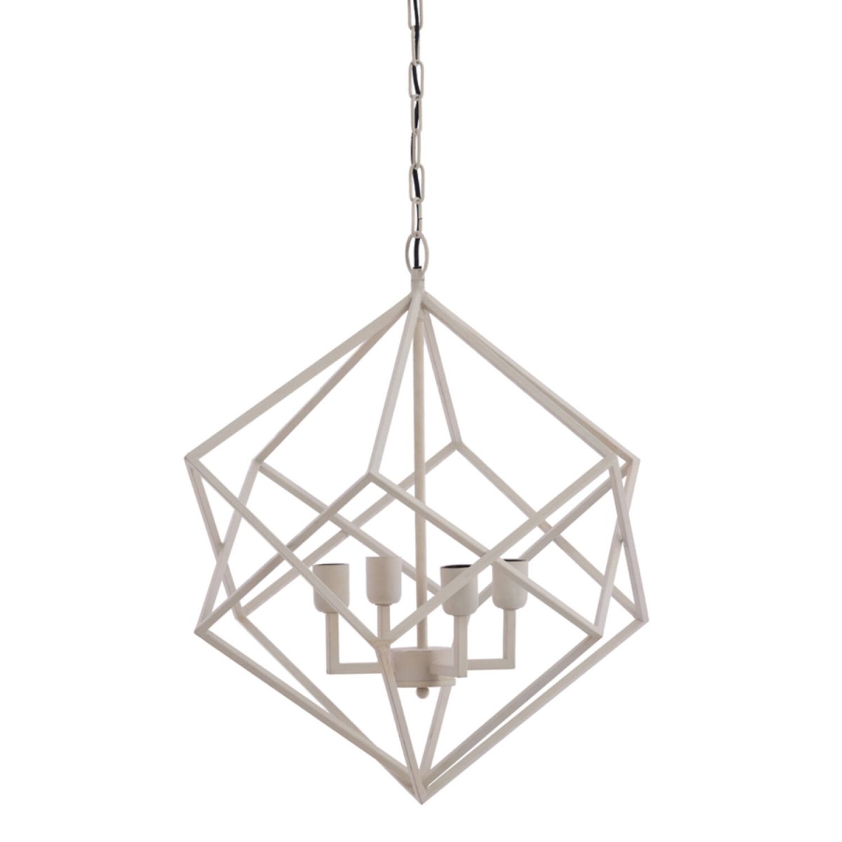 Drizella Ø60 Blanc crémeux suspension De Light & Living - 