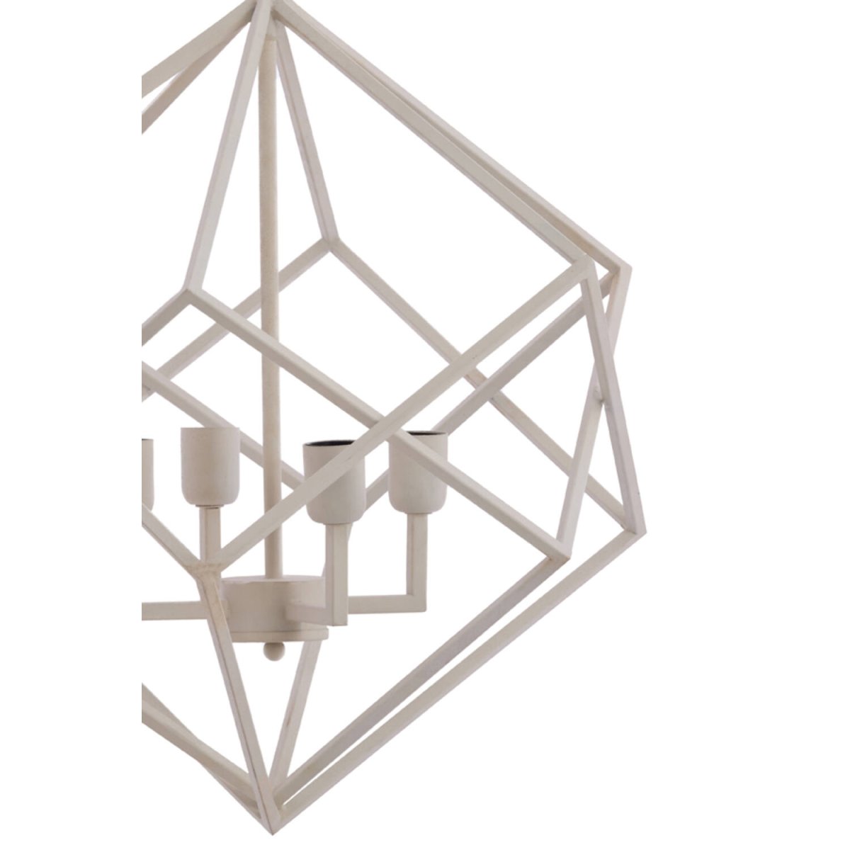 Drizella Ø60 Blanc crémeux suspension De Light & Living - 