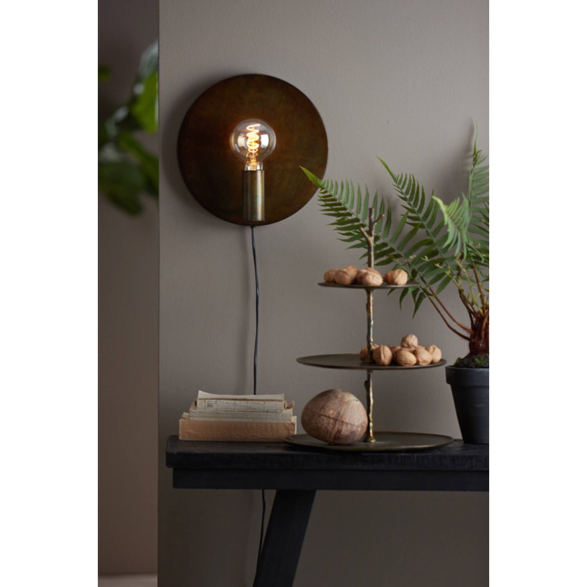 Disc Ø30 Bronze applique murale De Light & Living - 