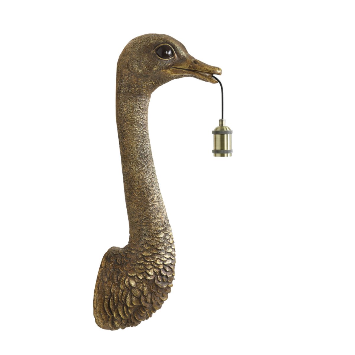 Ostrich 72cm Bronze applique murale De Light & Living - 
