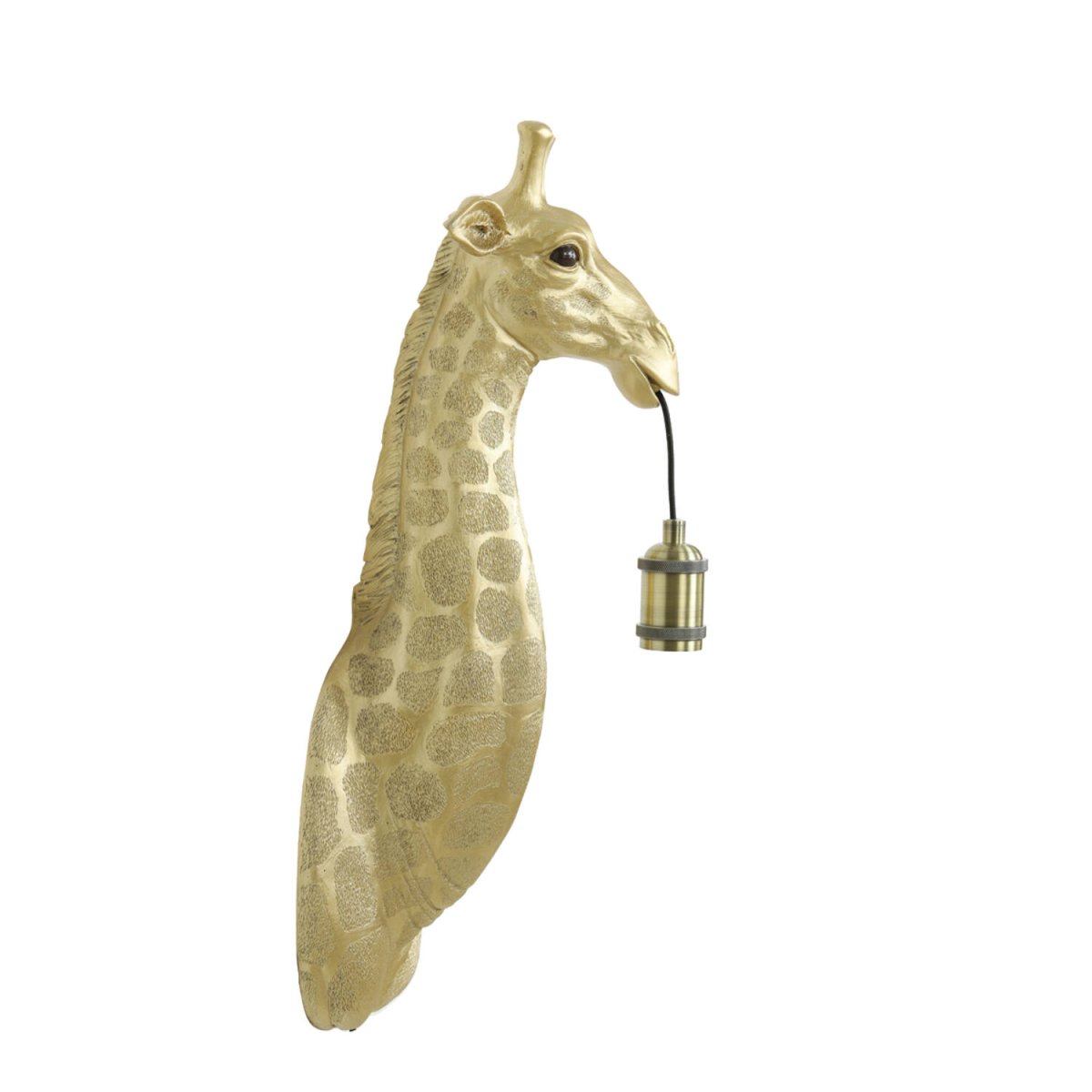 Giraffe 60cm Or applique murale De Light & Living - 