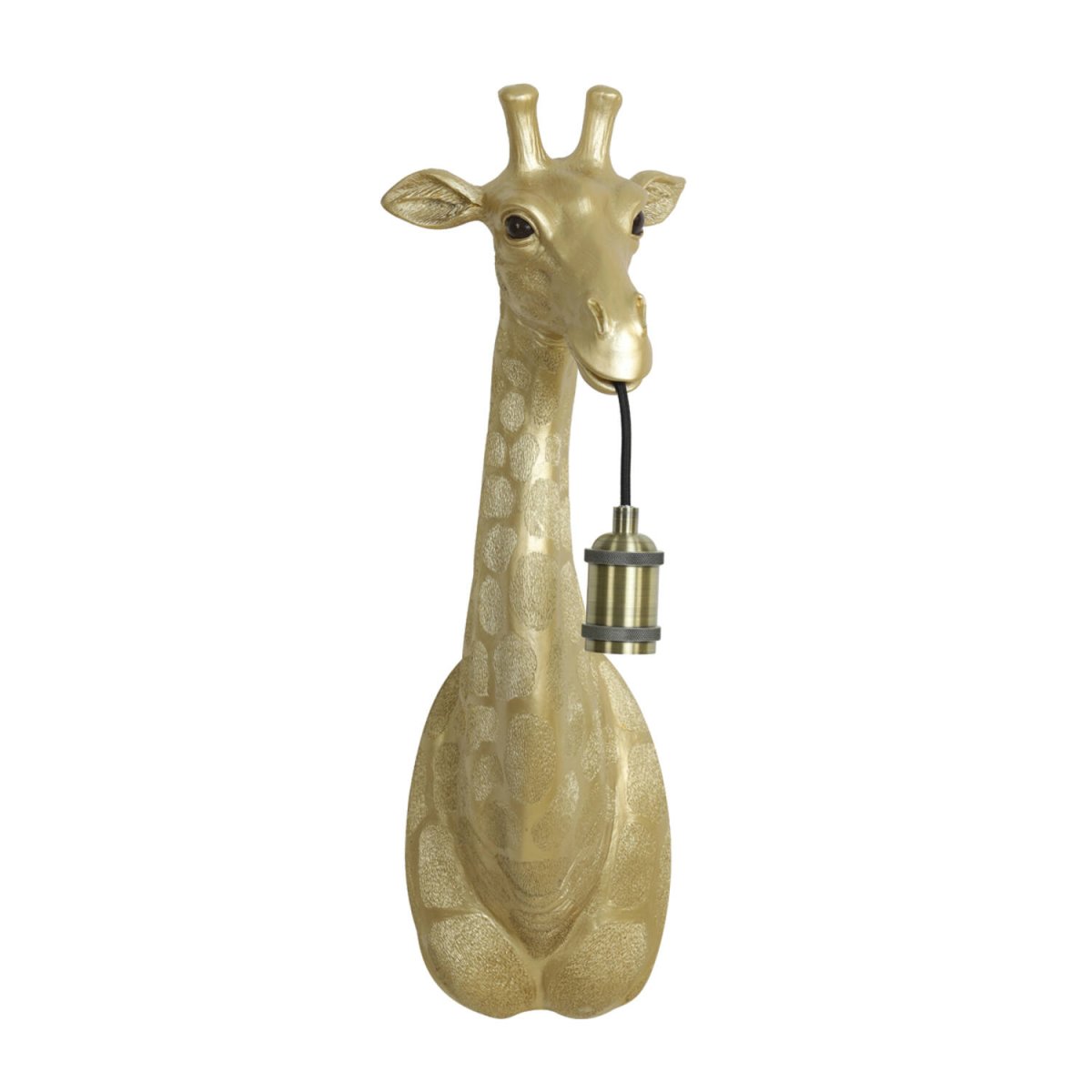 Giraffe 60cm Or applique murale De Light & Living - 