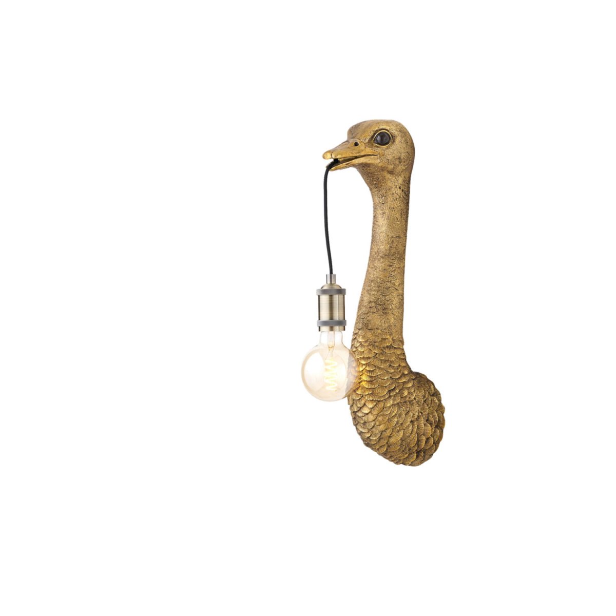 Ostrich 57cm Bronze applique murale De Light & Living - 