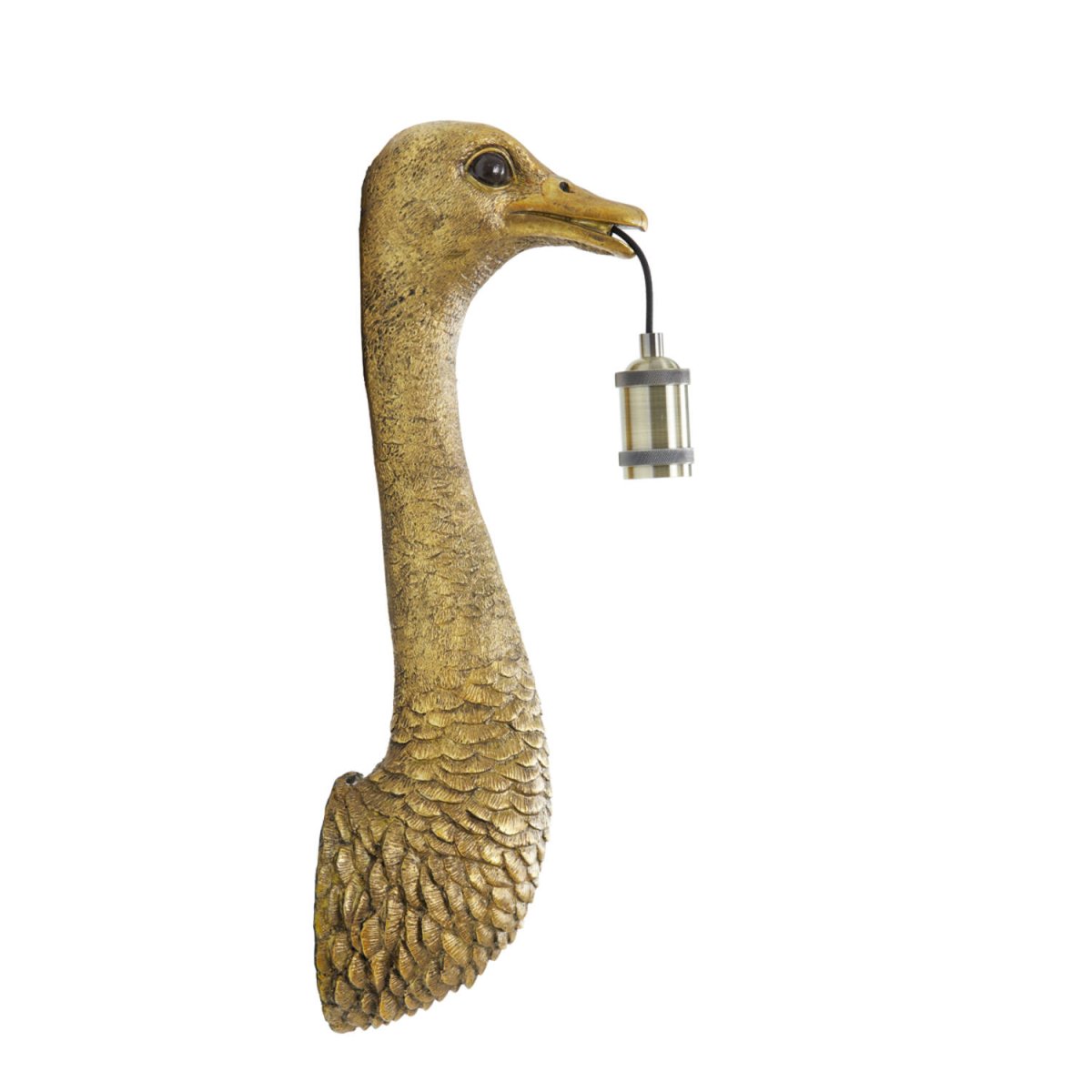 Ostrich 57cm Bronze applique murale De Light & Living - 