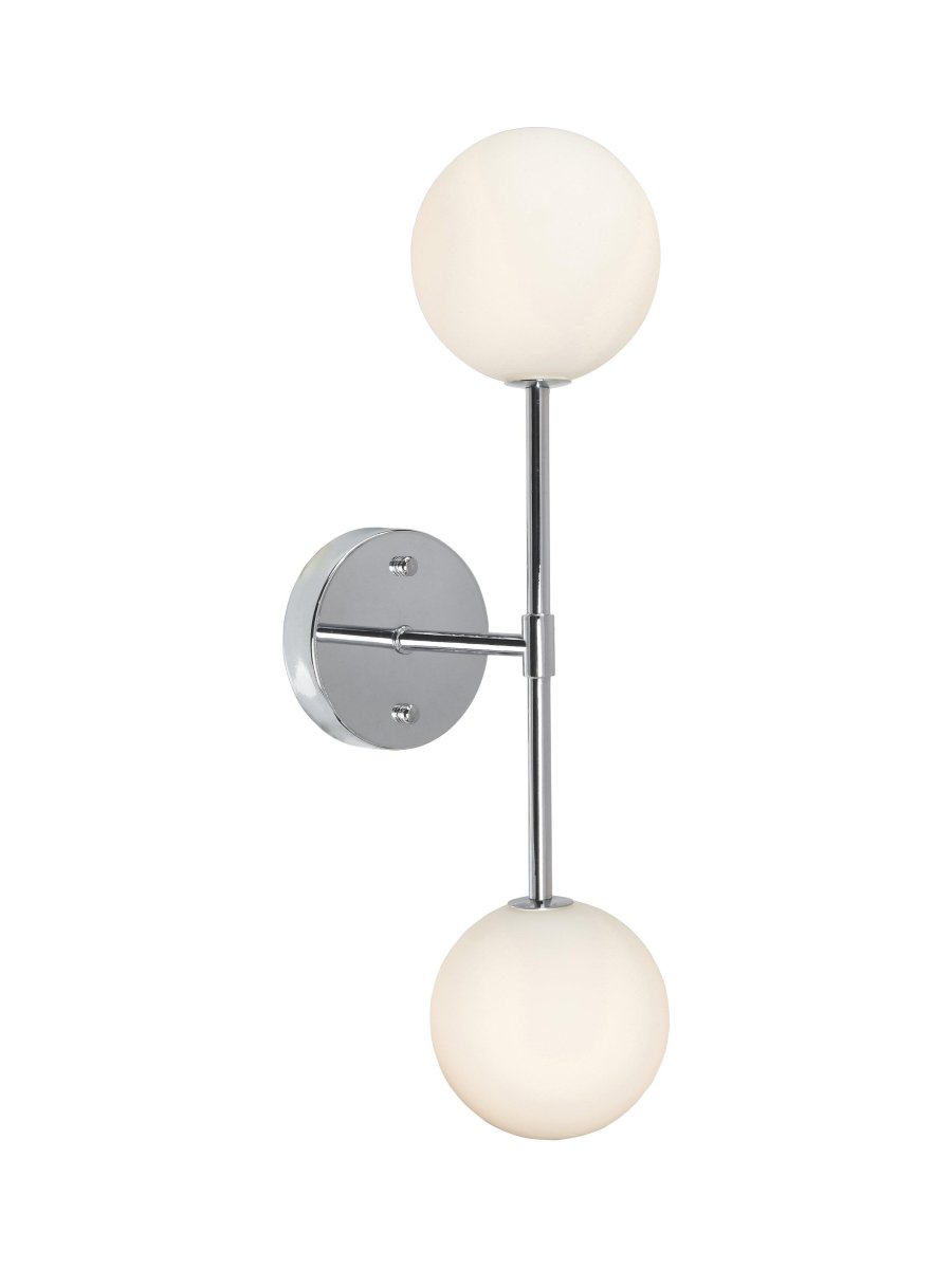 Sigma 50cm Chrome lampe de salle de bain De PR Home - Veuillez noter que ce luminaire est une installation fixe et ne comprend pas de prise ni de c&acirc;ble de connexion s&eacute;par&eacute;s.