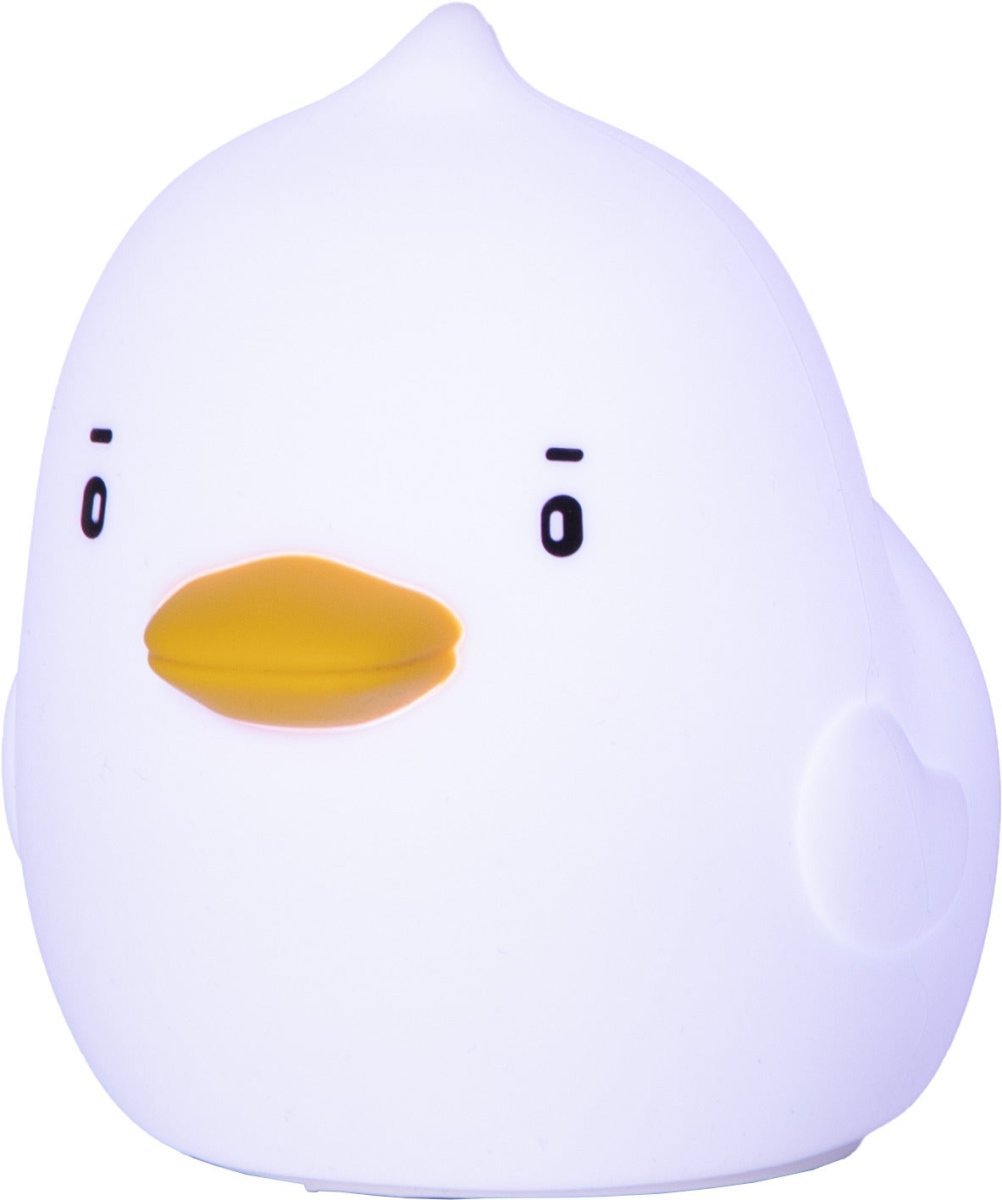 Duck Blanc lampe pour enfant De Star Trading - La batterie se recharge complètement en 2,5 à 3 heures environ et offre une autonomie de 9 à 10 heures.