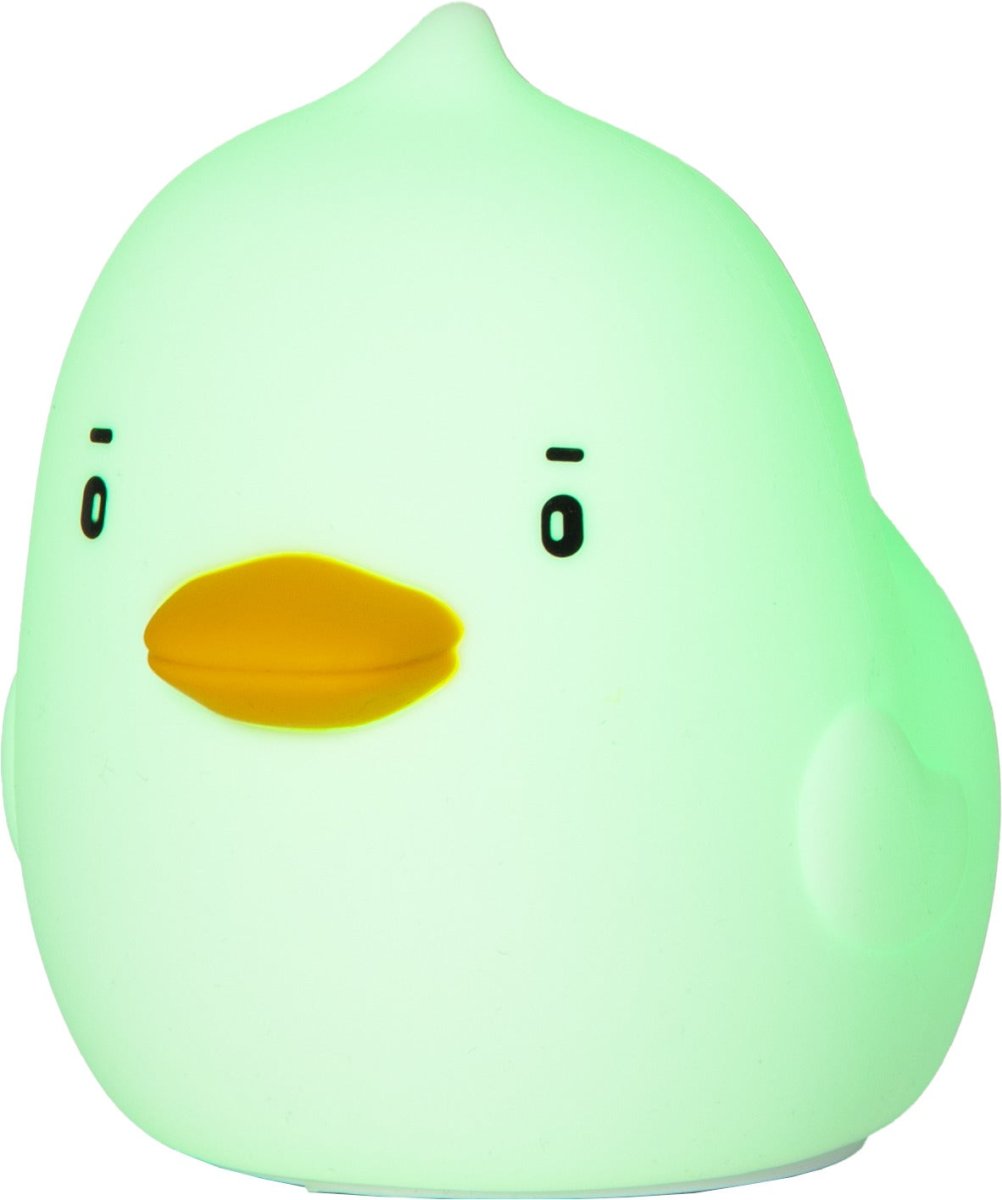 Duck Blanc lampe pour enfant De Star Trading - La batterie se recharge complètement en 2,5 à 3 heures environ et offre une autonomie de 9 à 10 heures.