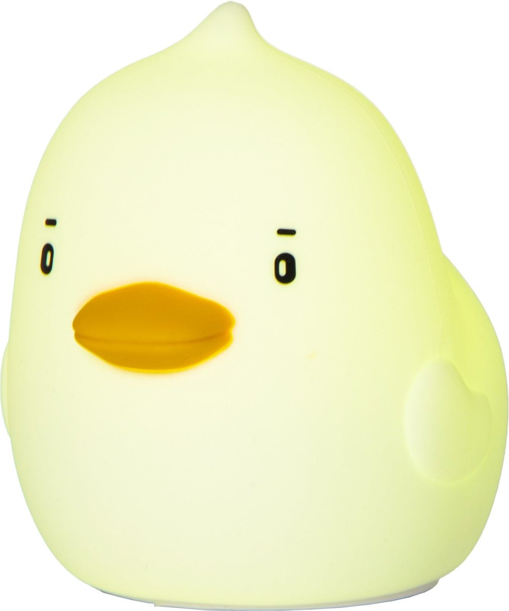 Duck Blanc lampe pour enfant De Star Trading - La batterie se recharge complètement en 2,5 à 3 heures environ et offre une autonomie de 9 à 10 heures.