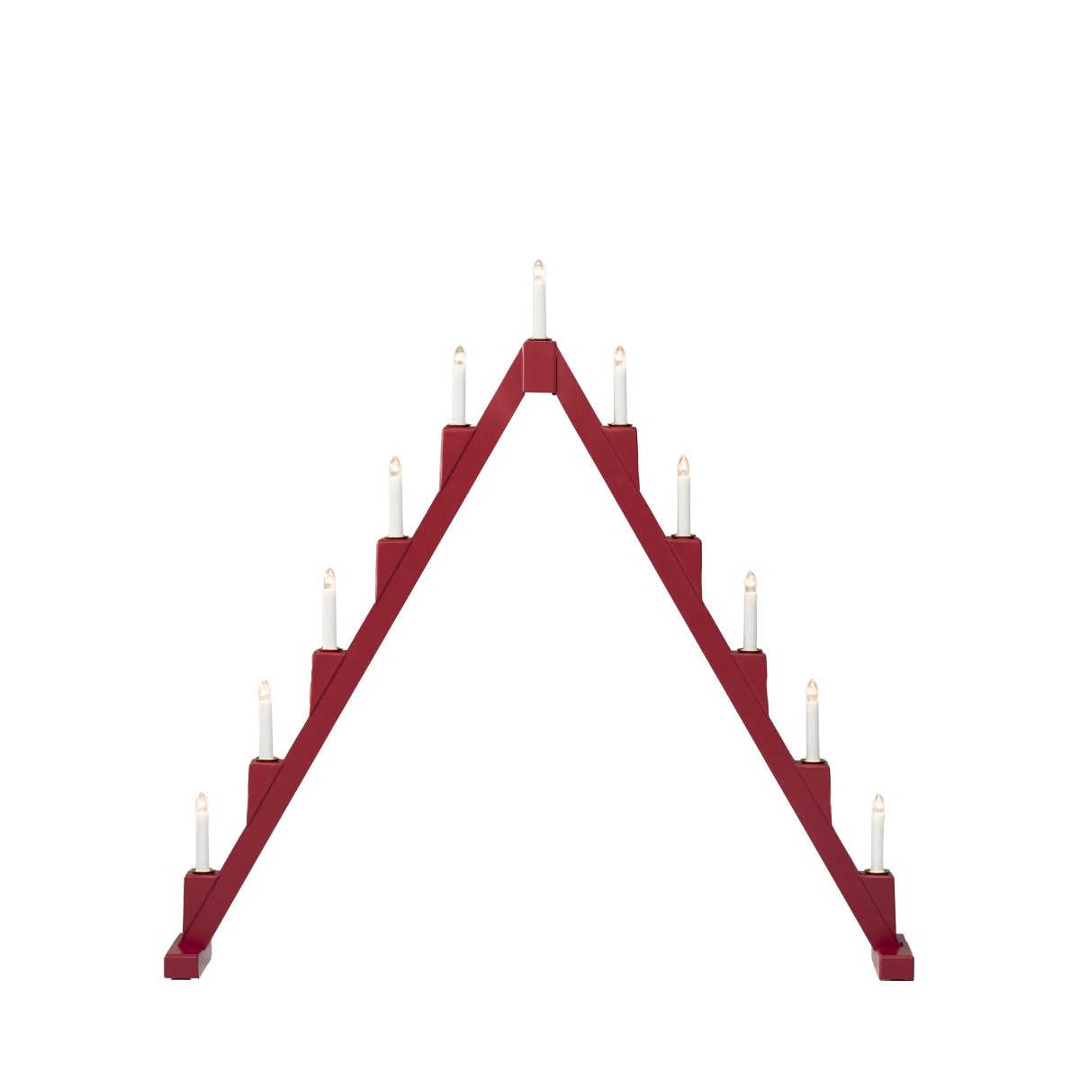 Candelabra 11 Lights ROUGE De Konstsmide - Le design moderne cr&eacute;e une atmosph&egrave;re &eacute;l&eacute;gante et les ampoules &eacute;mettent une lumi&egrave;re chaleureuse et invitante.