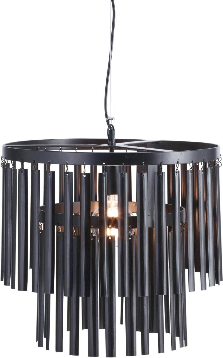 Marlow Ø45 Noir suspension De PR Home - Livr&eacute; avec un bo&icirc;tier de plafond pour suspendre un crochet.
