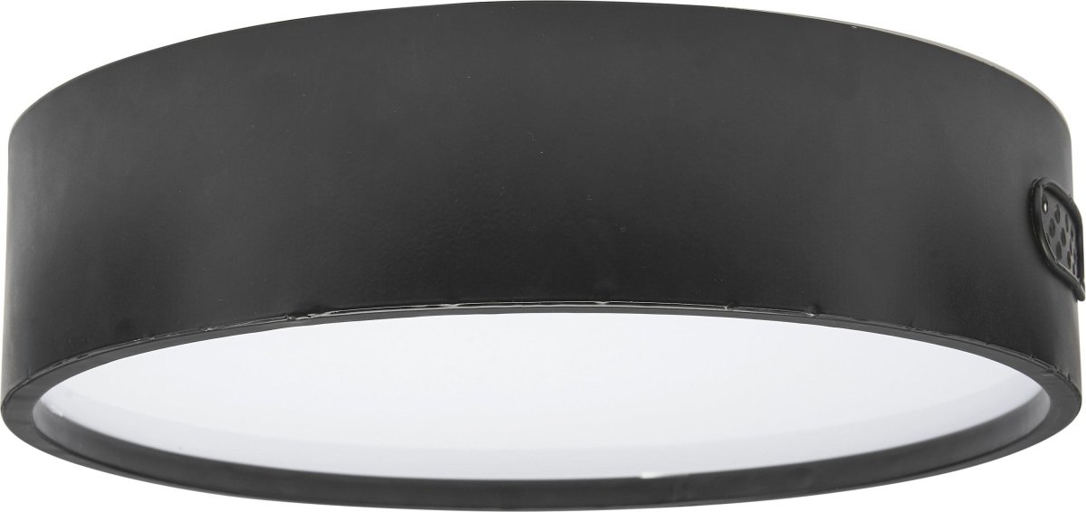 Norton Ø40 Noir plafonnier De PR Home - Meilleur effet avec une source de lumière blanche ou givrée.