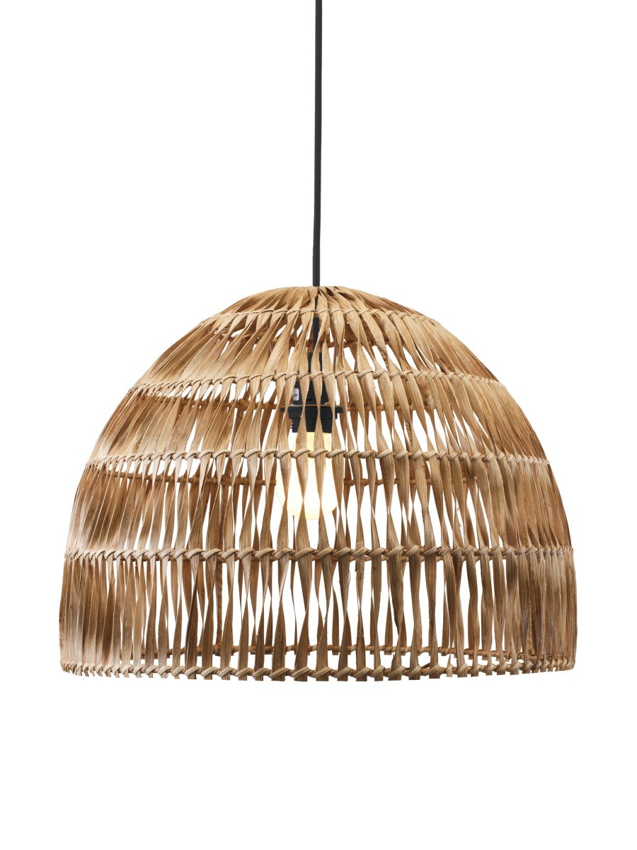 Lace Ø46 Nature suspension De PR Home - Le matériau naturel peut varier en couleur, chaque parapluie est fait à la main et de légères variations de taille peuvent se produire.