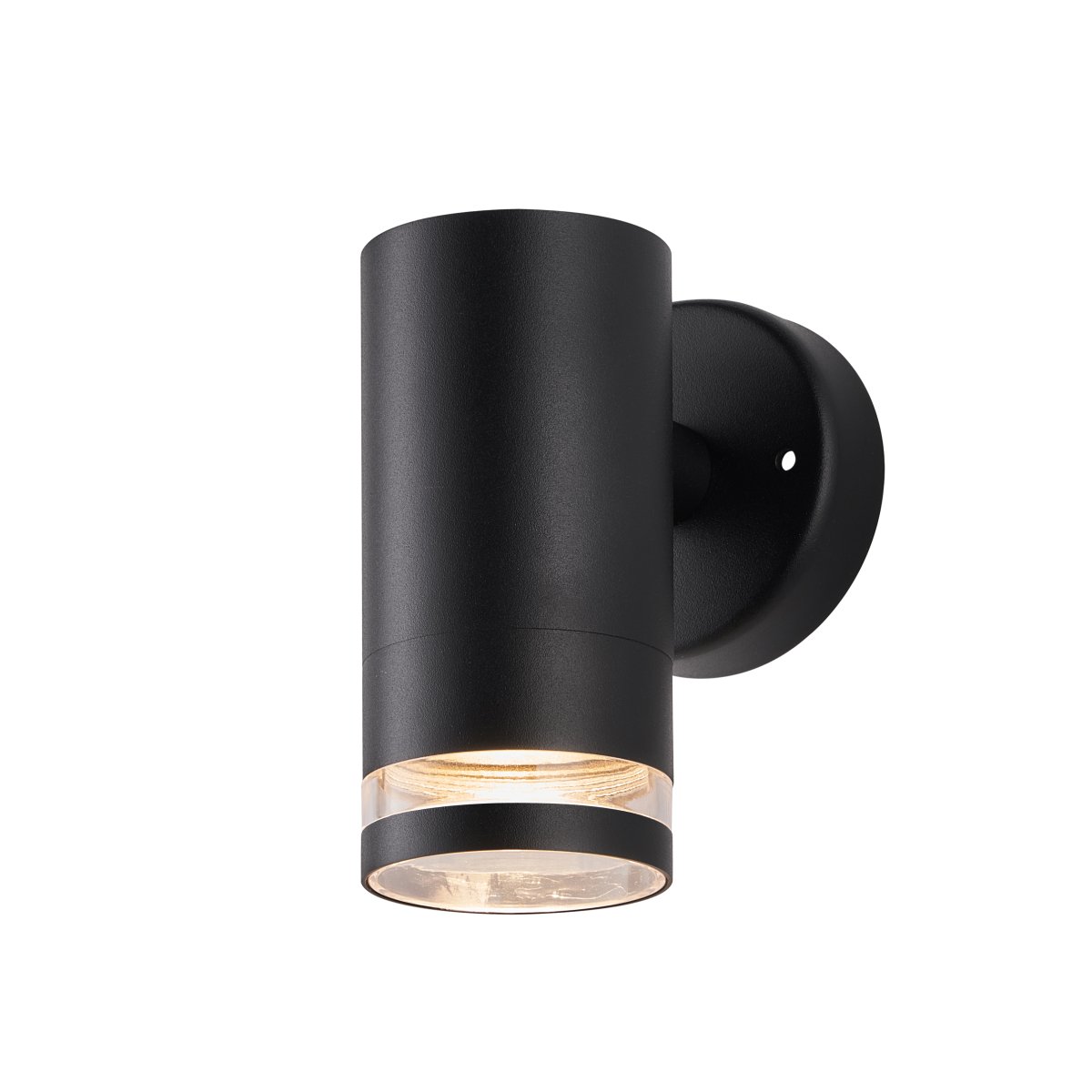 Cylinder Noir lampe d’extérieur De Lampan - Lampan lyser fint ner p&aring; v&auml;ggen och skapar en h&auml;rlig atmosf&auml;r.