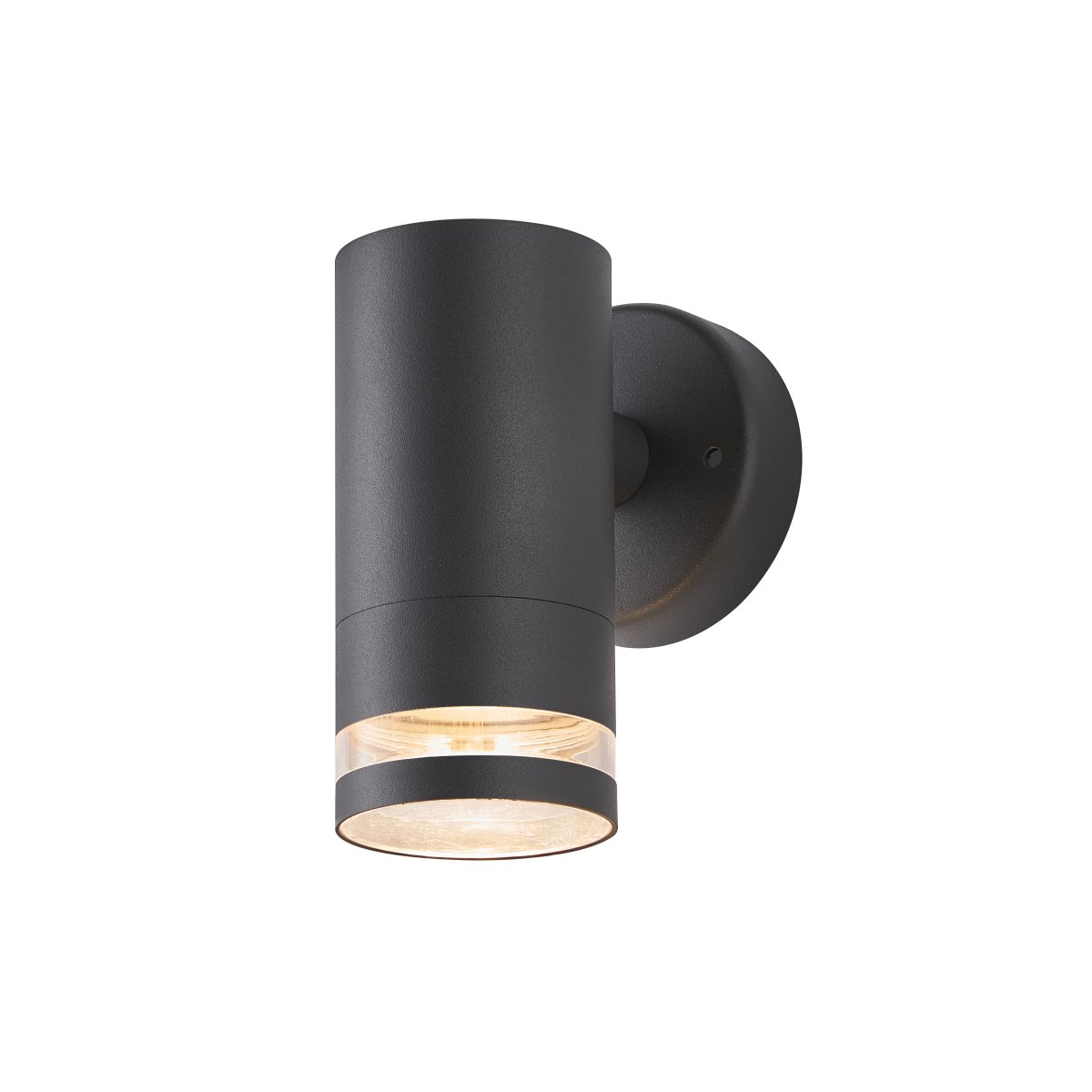Cylinder Anthracite lampe d’extérieur De Lampan - Lampan lyser fint ner p&aring; v&auml;ggen och skapar en h&auml;rlig atmosf&auml;r.
