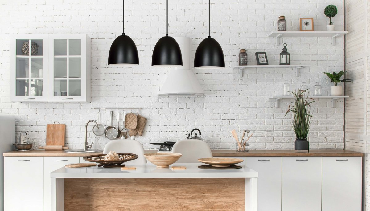 Lenox 70cm Noir suspension De Emibig Lighting - Il illumine de manière optimale l'intérieur et constitue un détail magnifique et décoratif dans votre maison.